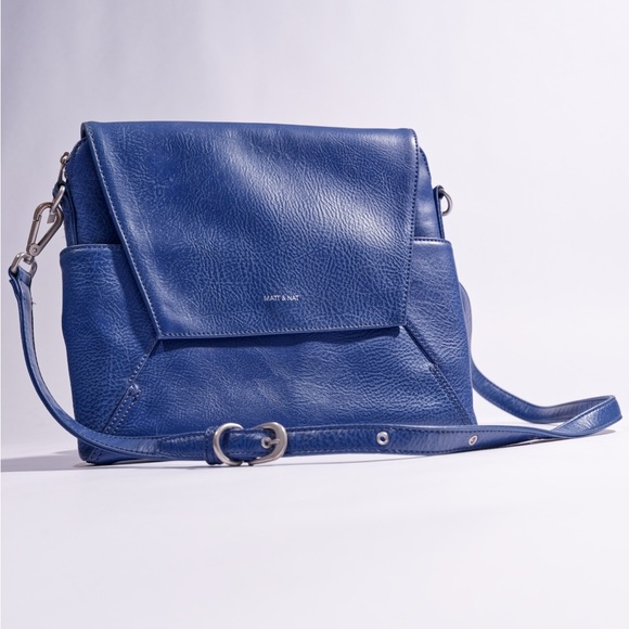 Matt & Nat Handbags - Matt & Nat Vibrant Blue minka Crossbody Bag